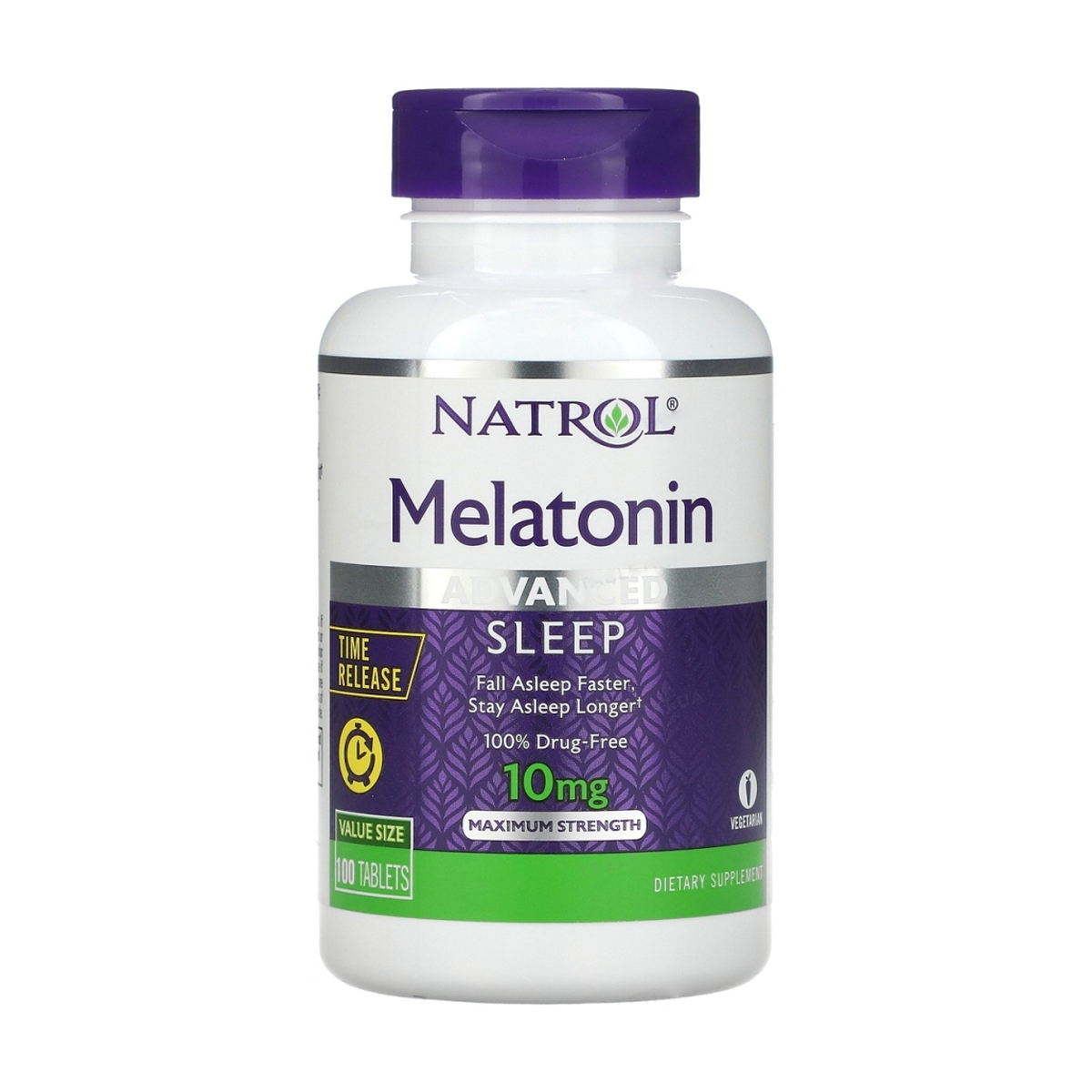 Мелатонін Natrol Melatonin Sleep 10 мг, 100 таблеток